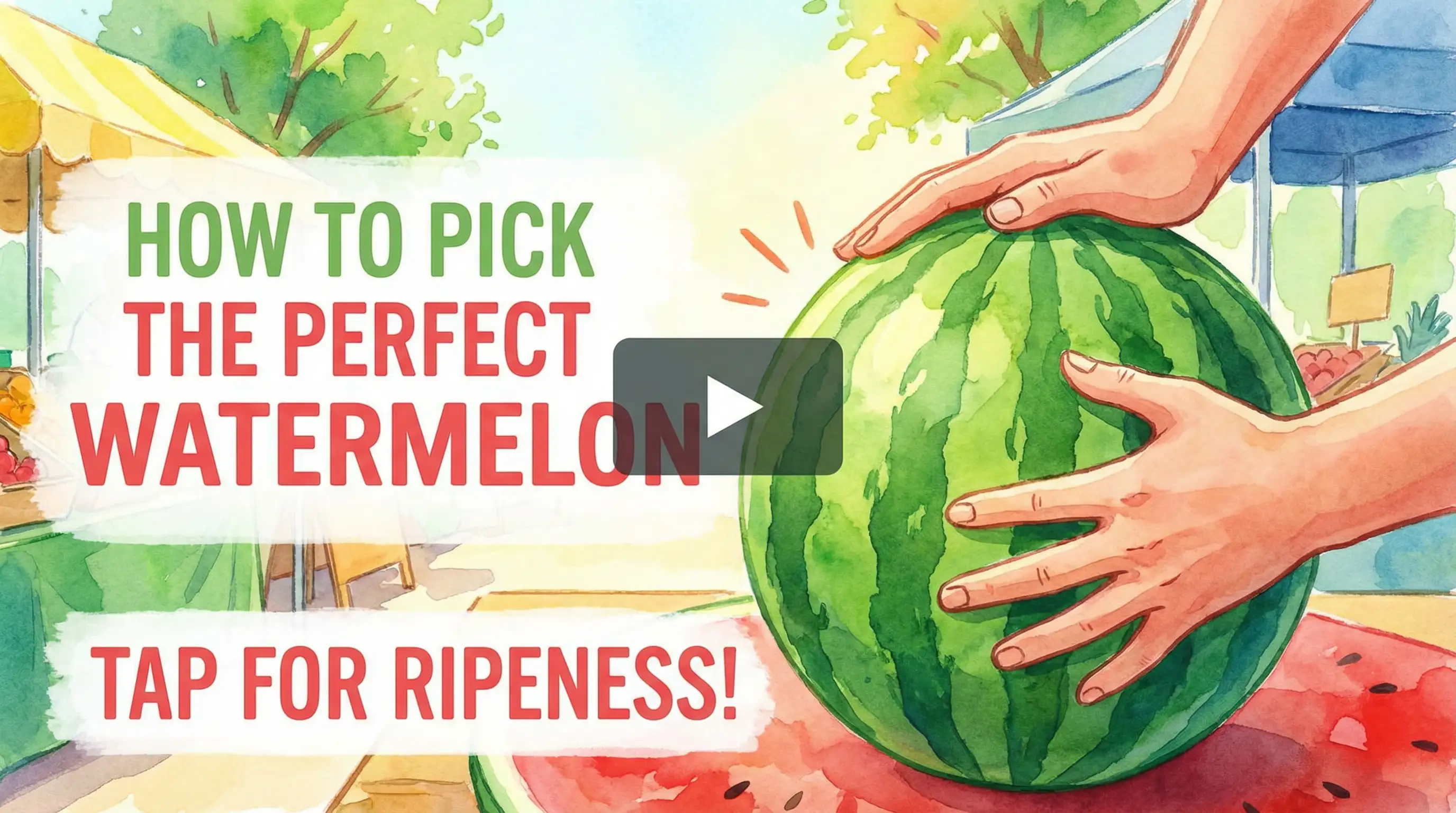 掂量西瓜重量的选瓜技巧 - 暗网吃瓜