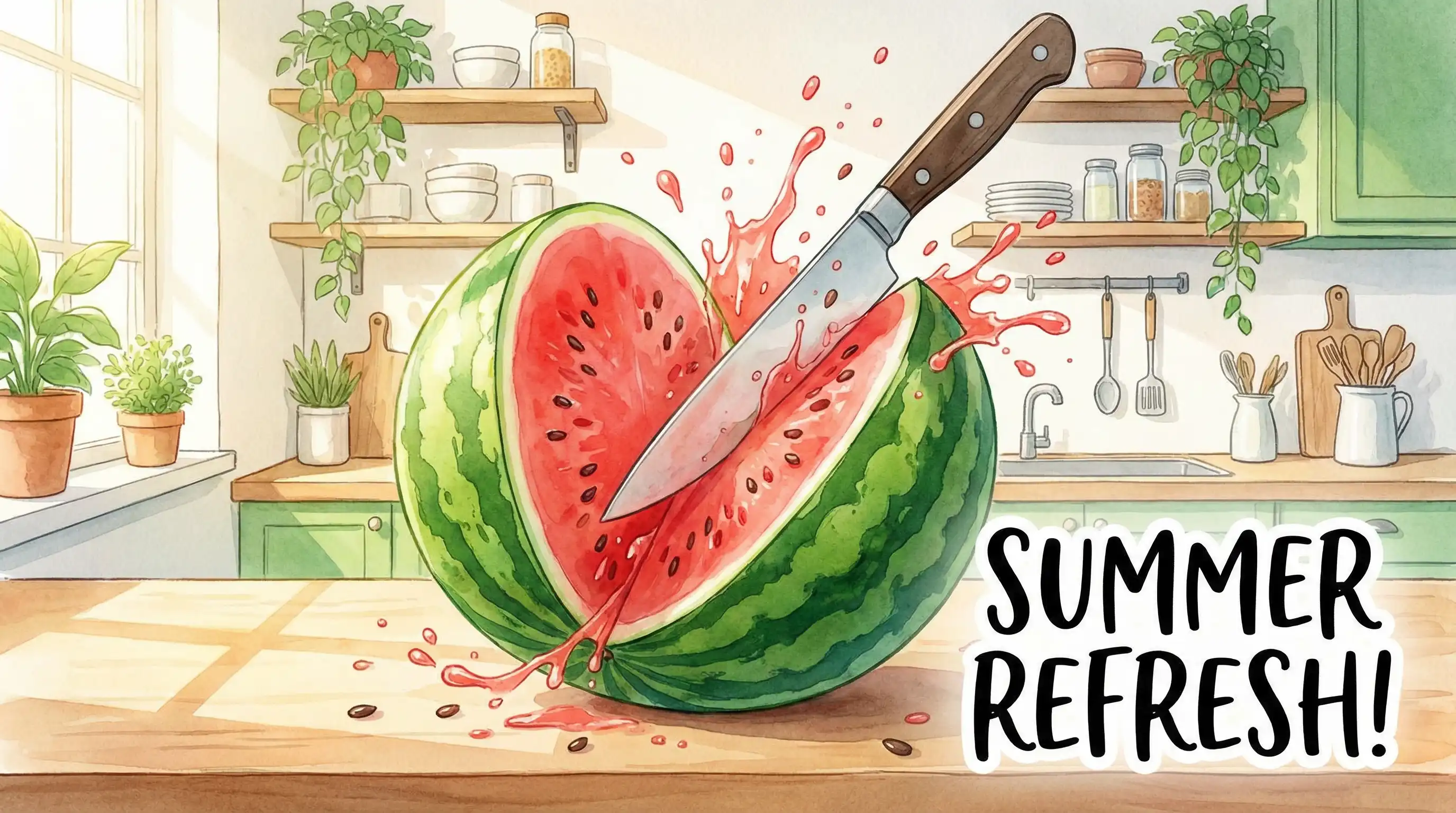 西瓜甜度检测现场实拍 - 暗网吃瓜